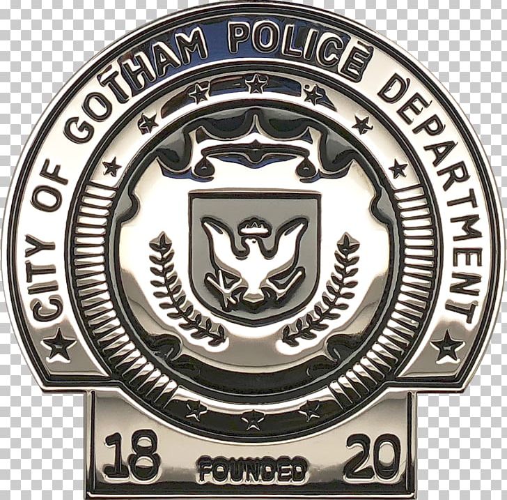 Badge Police Officer Gotham City Police Department Detective PNG, Clipart, Badge, Brand, Chicago Police Department, City Police, Cop Free PNG Download
