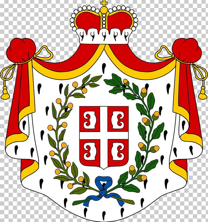 Kingdom Of Serbia Principality Of Serbia Coat Of Arms Of Serbia Flag Of Serbia PNG, Clipart, Area, Artwork, Christmas, Christmas Decoration, Civil Flag Free PNG Download
