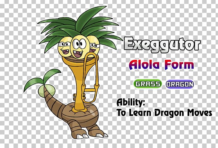 Pokémon Sun And Moon Exeggutor Alola Vulpix PNG, Clipart, Alola, Area, Cartoon, Exeggutor, Flowering Plant Free PNG Download