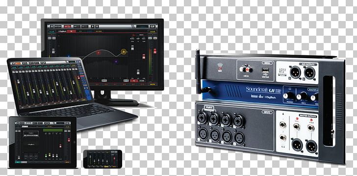Soundcraft Digital Mixing Console Audio Mixers Remote Controls Dbx PNG, Clipart, Audio, Audio Equipment, Audio Mixers, Audio Receiver, Communication Free PNG Download
