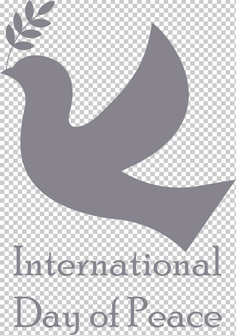 Logo Font Beak Meter Black And White PNG, Clipart, Beak, Black And White, International Day Of Peace, Logo, Meter Free PNG Download