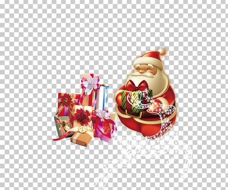 Santa Claus Gift Christmas Decoration Christmas Ornament PNG, Clipart, Christmas, Computer Wallpaper, Desktop Wallpaper, Download, Drawing Free PNG Download