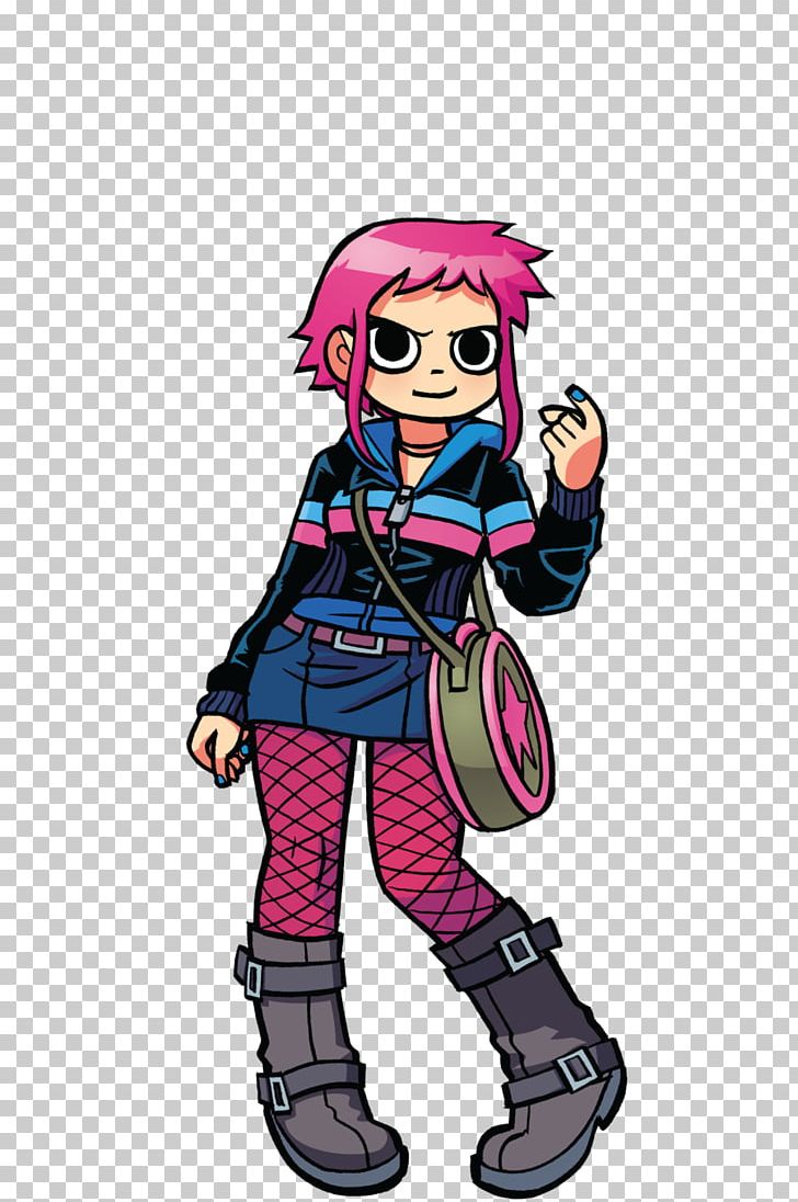 Ramona Flowers Comics Drawing Female PNG, Clipart, Anna Kendrick, Art, Bryan Lee Omalley, Cartoon, Character Free PNG Download