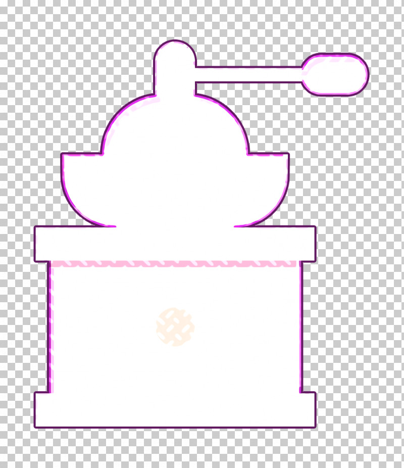 Kitchen Icon Coffee Grinder Icon Coffee Shop Icon PNG, Clipart, Coffee Grinder Icon, Coffee Shop Icon, Kitchen Icon, Line, Magenta Free PNG Download