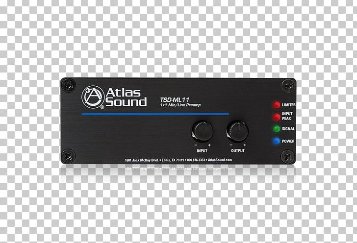 Audio Power Amplifier Electronics Atlas Sound TSD-DA Distribution Amplifier PNG, Clipart, Amplifier, Atlas Sound, Audio, Audio Equipment, Audio Power Amplifier Free PNG Download
