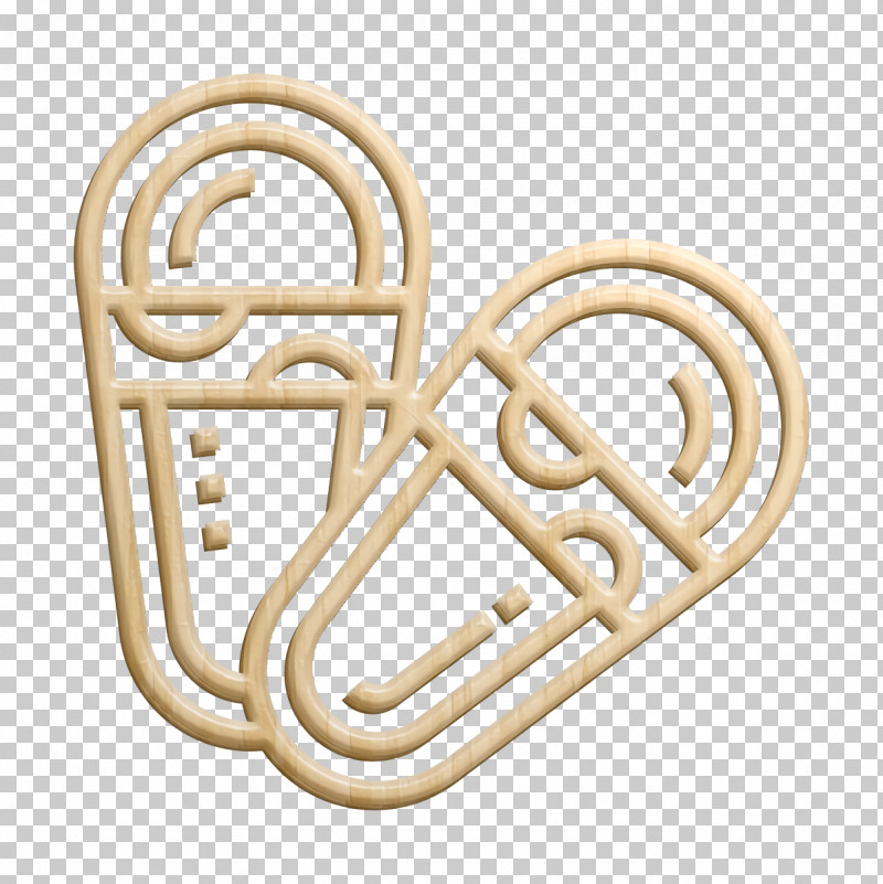 Spa Element Icon Sandals Icon Slipper Icon PNG, Clipart, Brass Instrument, Heart, Metal, Puzzle, Sandals Icon Free PNG Download