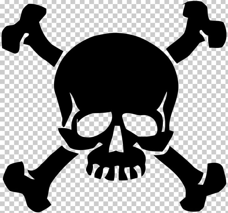 Wall Decal Sticker Skull And Crossbones PNG, Clipart, Adhesive, Black And White, Bone, Bumper Sticker, Crossbones Free PNG Download