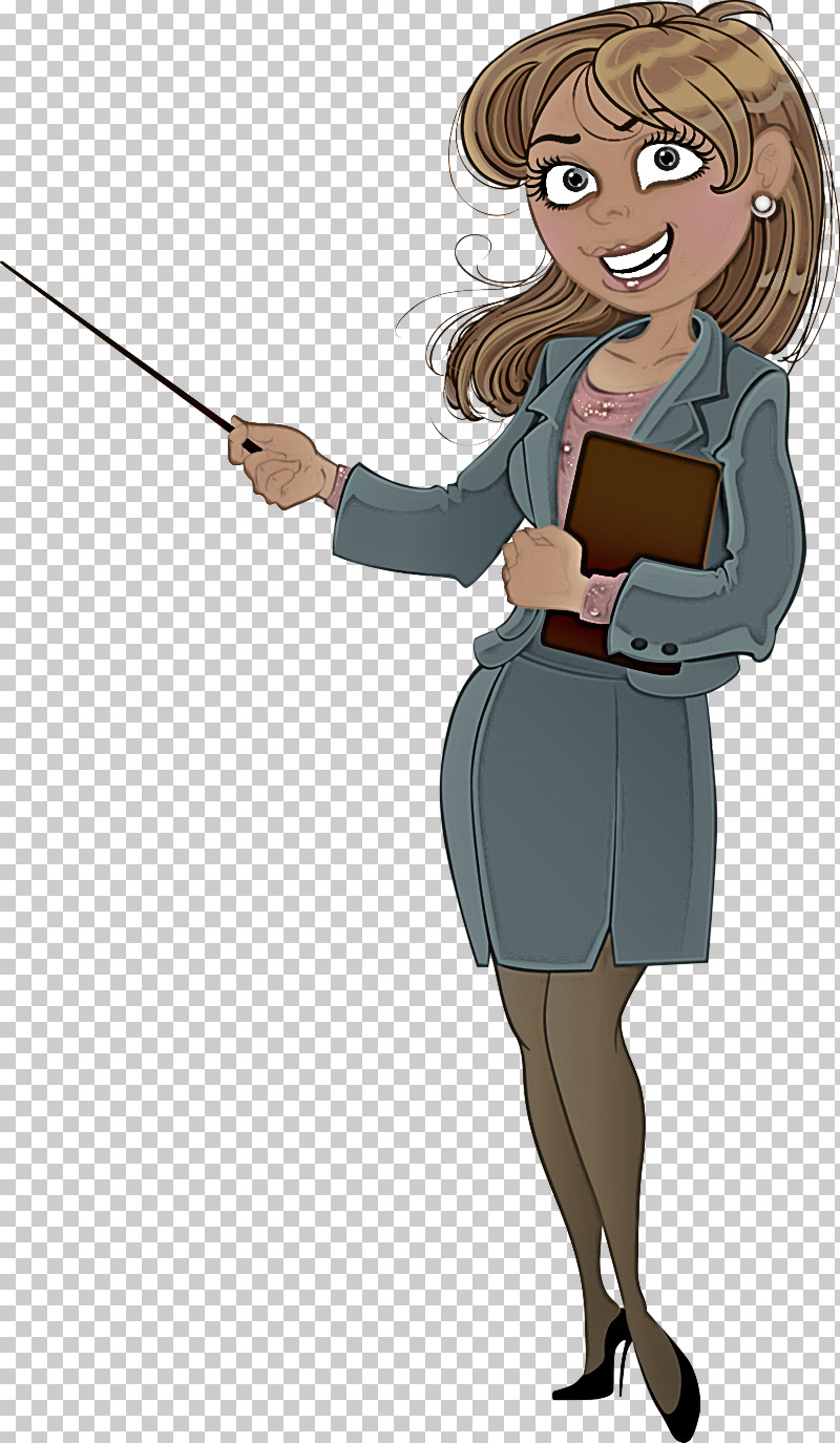Cartoon Standing Brown Hair Employment Style PNG, Clipart, Brown Hair, Cartoon, Employment, Standing, Style Free PNG Download