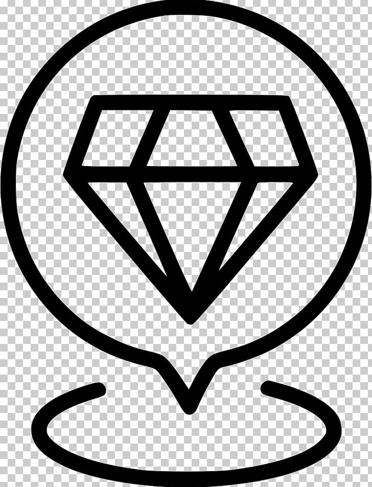 Graphics Computer Icons Gemstone Illustration PNG, Clipart, Area, Black And White, Circle, Computer Icons, Diamond Free PNG Download