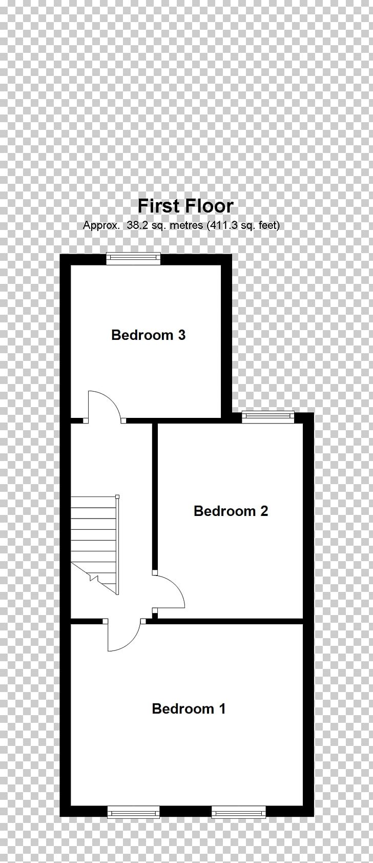 Granville Street Terraced House Briscombe Nutter & Staff M30 9PX PNG, Clipart, Angle, Area, Bedroom, Black, Black And White Free PNG Download