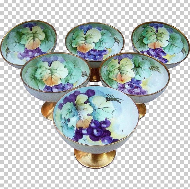 Plate Porcelain Tableware Bowl PNG, Clipart, Bowl, Ceramic, Dinnerware Set, Dishware, Hand Painted Grapes Free PNG Download