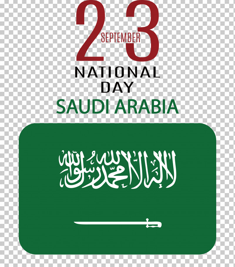 Saudi Arabia Logo Font Sign Text PNG, Clipart, Flag, Flag Of Saudi Arabia, Geometry, Green, Line Free PNG Download