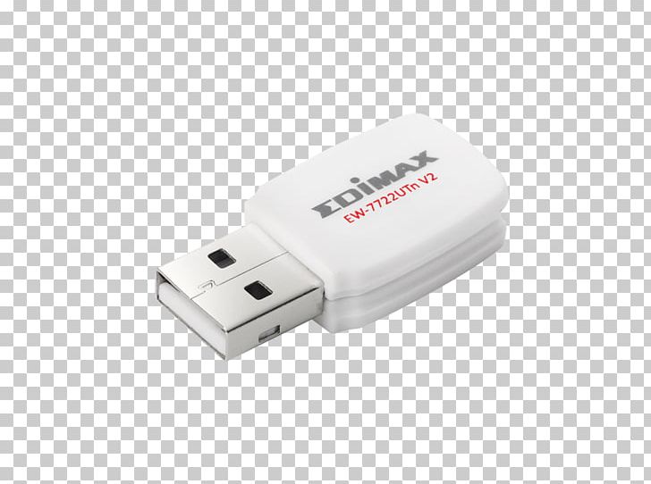 Wireless USB Wireless Network Interface Controller IEEE 802.11n-2009 EDIMAX Technology 300 Mb/s Wireless 802.11b/g/n Mini-Size USB Adapter PNG, Clipart, Adapter, Data Storage Device, Edimax, Electronic Device, Electronics Free PNG Download