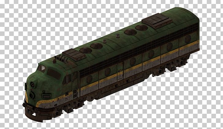 Train Rail Transport Railroad Car Track Fallout: New Vegas PNG, Clipart, Cab, Diesel Locomotive, Fallout, Fallout 4, Fallout New Vegas Free PNG Download