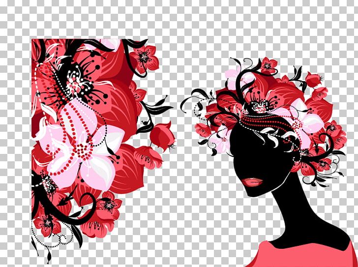 Female Flower Woman PNG, Clipart, Art, Beauty, Cut Flowers, Euclidean Vector, Female Free PNG Download
