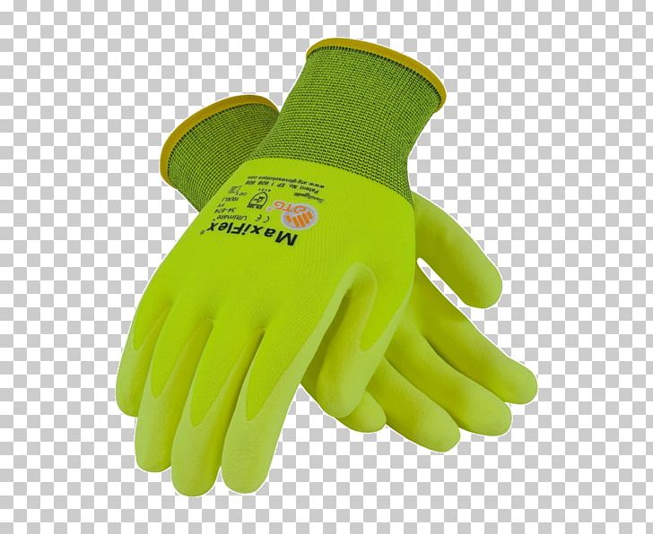 High-visibility Clothing Cut-resistant Gloves Personal Protective Equipment Hard Hats PNG, Clipart, Clothing Sizes, Cutresistant Gloves, Finger, Glove, Green Free PNG Download