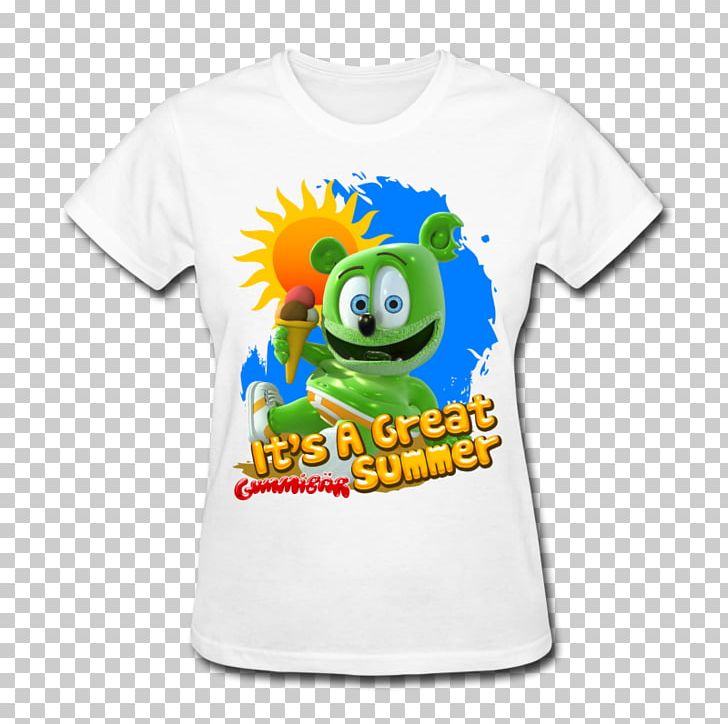 T-shirt It's A Great Summer I'm A Gummy Bear (The Gummy Bear Song) Gummibär Clothing PNG, Clipart,  Free PNG Download