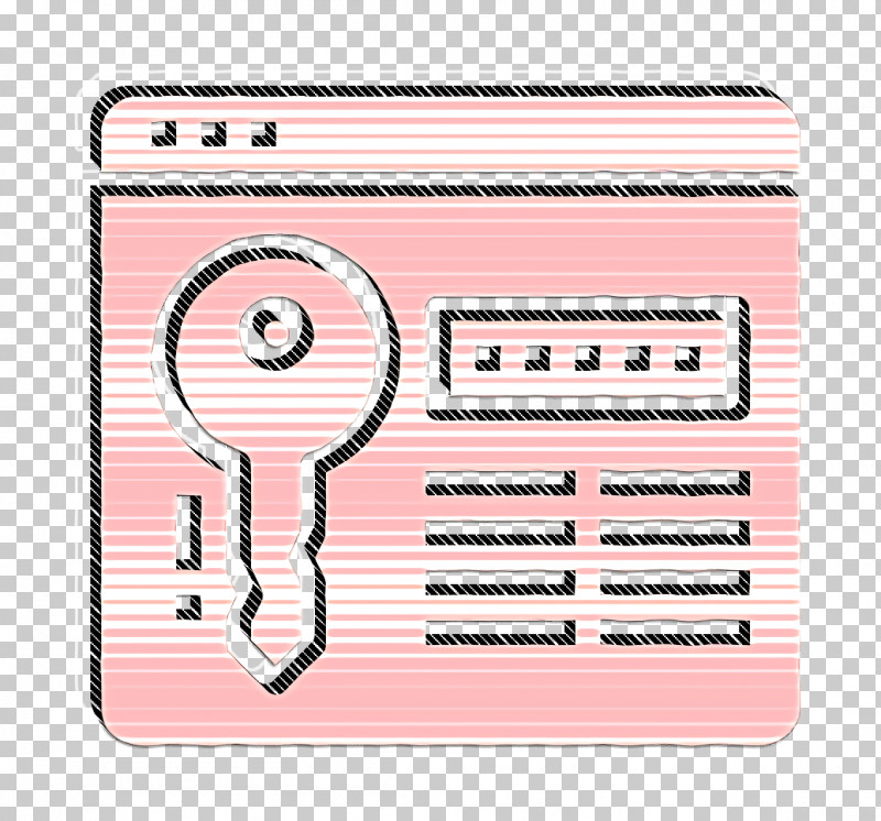 Password Icon Type Of Website Icon PNG, Clipart, Line, Password Icon, Pink, Technology, Type Of Website Icon Free PNG Download