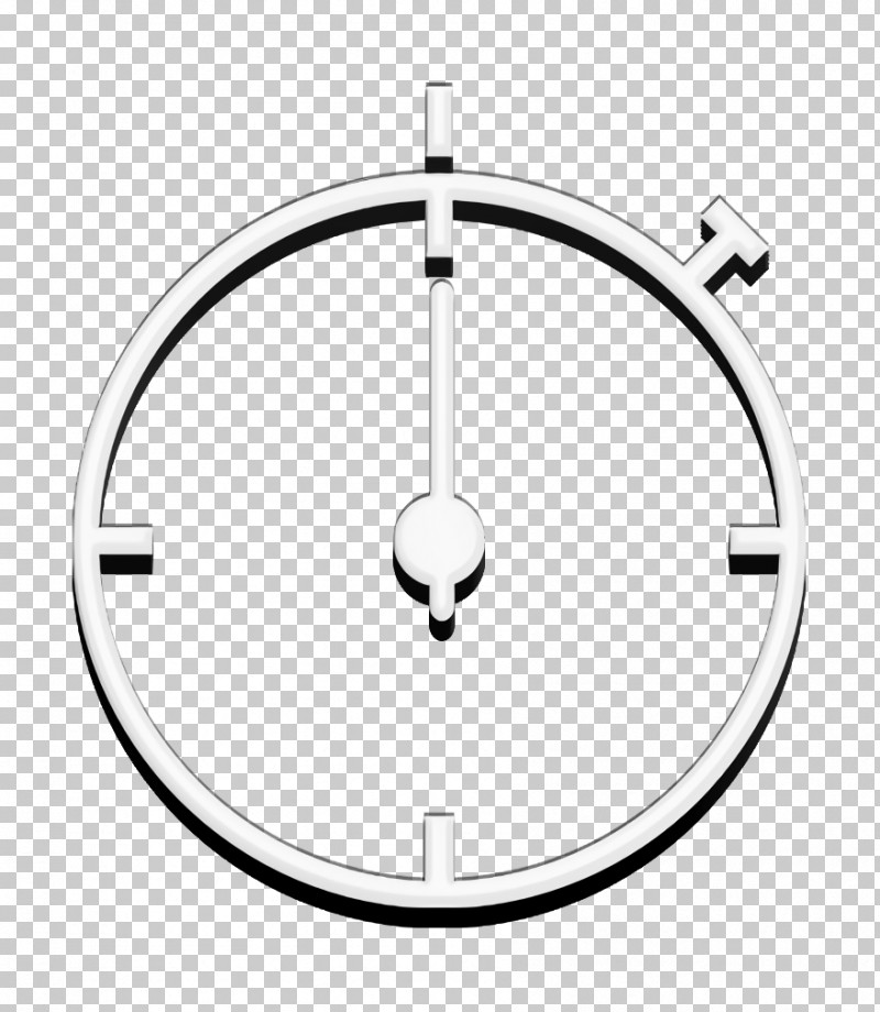 Timer Icon Chronometer Icon IOS7 Set Lined 1 Icon PNG, Clipart, Black, Black And White, Chemical Symbol, Chemistry, Chronometer Icon Free PNG Download