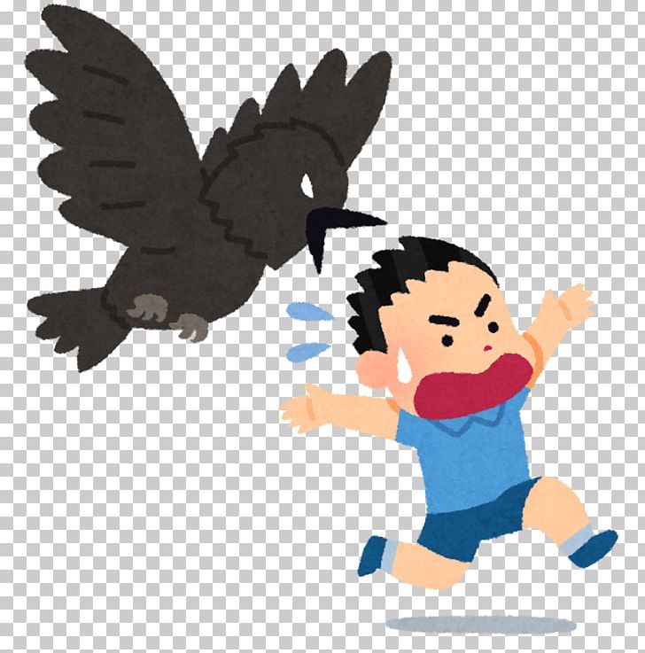 Large-billed Crow Person 行水 Ural Owl PNG, Clipart, Animals, Art, Bait, Bird, Boy Free PNG Download