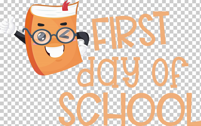 First Day Of School Education School PNG, Clipart, Behavior, Cartoon, Education, First Day Of School, Glasses Free PNG Download