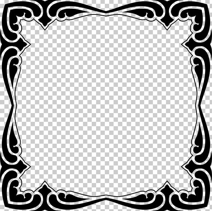 Decorative Arts Frames PNG, Clipart, Area, Art, Black, Black And White, Border Free PNG Download