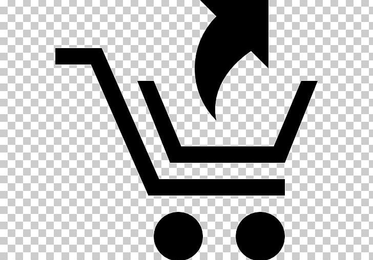 Shopping Cart Software Computer Icons PNG, Clipart, Angle, Arrow, Bag, Black, Black And White Free PNG Download