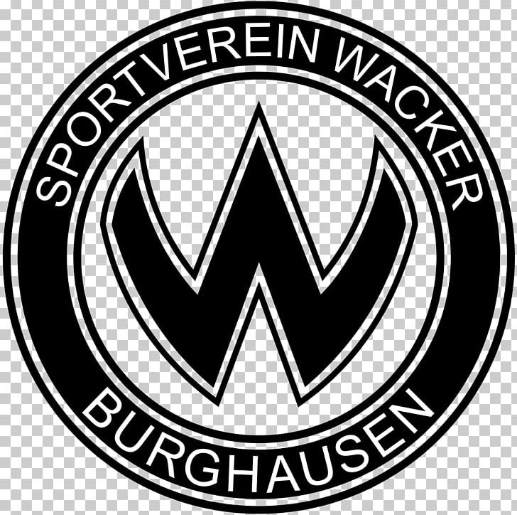 SV Wacker Burghausen Regionalliga Bayern FV Illertissen PNG, Clipart, Area, Bavaria, Black And White, Brand, Circle Free PNG Download