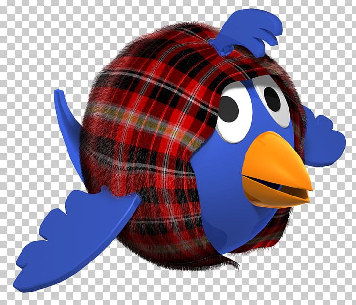 Bird Tartan Cobalt Blue Cartoon PNG, Clipart, Animals, Animated Cartoon, Beak, Bird, Blue Free PNG Download