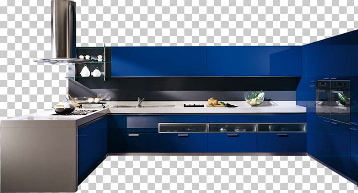 Furniture Kitchen Interior Design Services Countertop PNG, Clipart, Angle, Blue, Color, Cooking Ranges, Green Free PNG Download