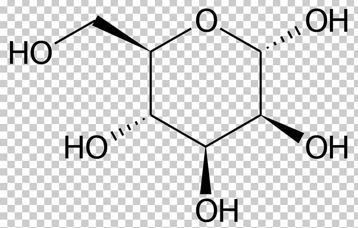 Glucose Molecule Mannose Sugar Aldohexose PNG, Clipart, Angle, Area, Black, Black And White, Brand Free PNG Download