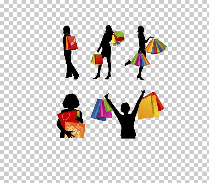 Shopping Centre Silhouette PNG, Clipart, Advertising, Bag, Coffee Shop, Color, Consumer Free PNG Download