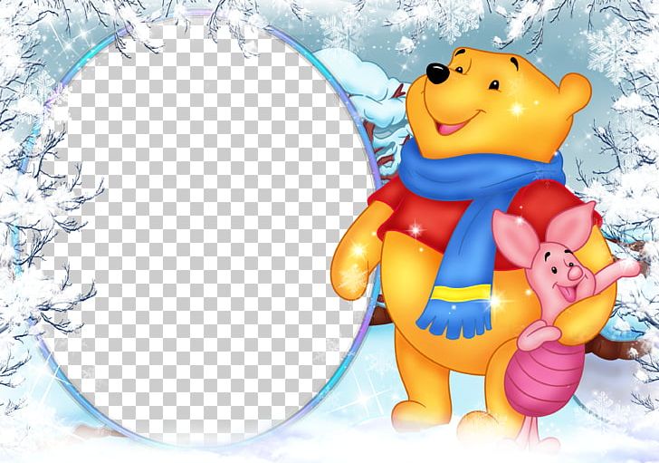 Winnie The Pooh Piglet Tigger Frames PNG, Clipart, Art, Blue, Cartoon, Christmas, Computer Wallpaper Free PNG Download