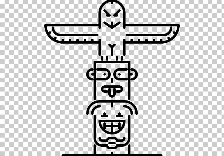 Totem Pole Computer Icons PNG, Clipart, Area, Art, Black, Black And White, Computer Icons Free PNG Download