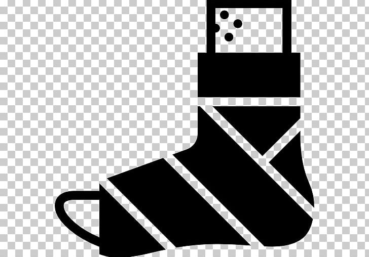Computer Icons Foot Medicine PNG, Clipart, Area, Artwork, Bandage, Black, Black And White Free PNG Download