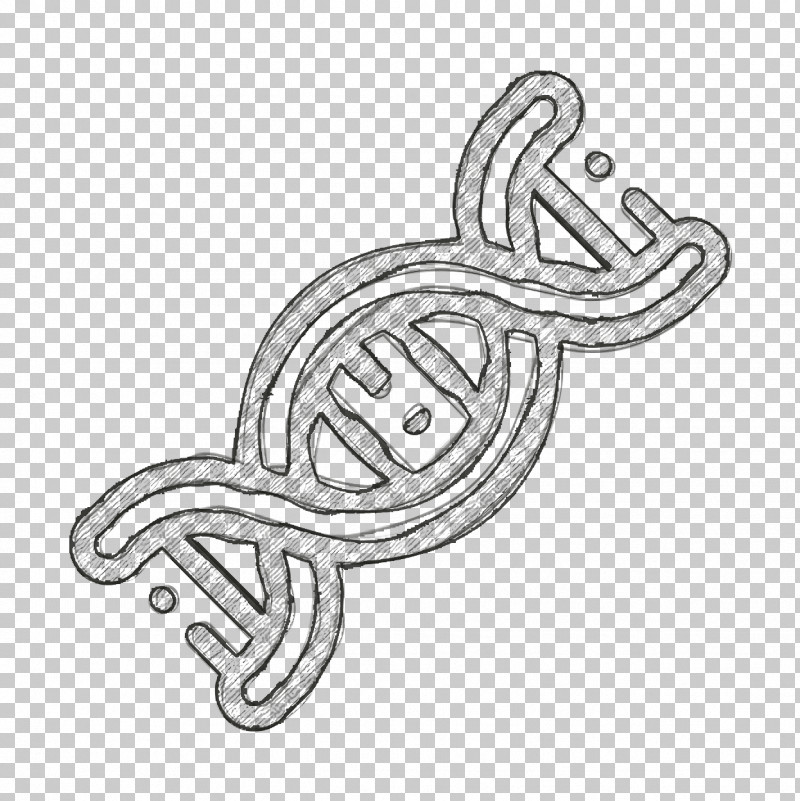 Dna Icon Science Icon PNG, Clipart, Black, Dna Icon, Hm, Jewellery, Line Free PNG Download
