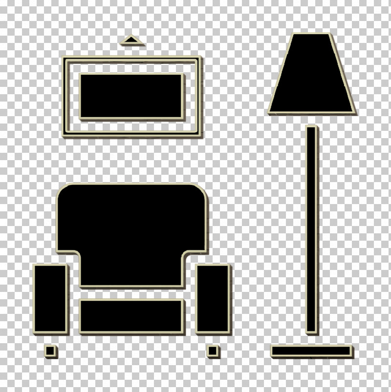 Furniture And Household Icon Sofa Icon Livingroom Icon PNG, Clipart, Furniture And Household Icon, Geometry, Line, Livingroom Icon, Mathematics Free PNG Download