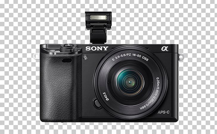 Sony Alpha 6300 Mirrorless Interchangeable-lens Camera Sony E PZ 16-50mm F/3.5-5.6 OSS Active Pixel Sensor PNG, Clipart, 6000, Active Pixel Sensor, Alpha, Apsc, Bionz Free PNG Download