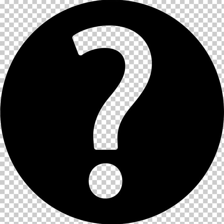 Question Mark Encapsulated PostScript Computer Icons PNG, Clipart, Black And White, Brand, Circle, Circle Mark, Computer Icons Free PNG Download