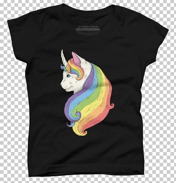 T-shirt Unicorn Hoodie Jumper PNG, Clipart, All Over Print, Black, Bluza, Brand, Cat Free PNG Download