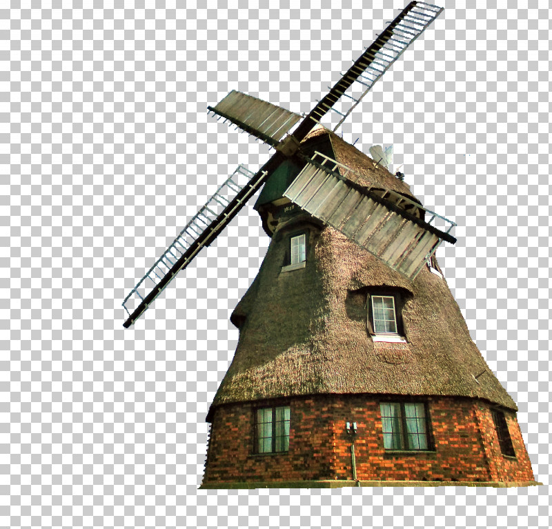 Windmill Mill Building Roof Gristmill PNG, Clipart, Building, Gristmill, Mill, Roof, Windmill Free PNG Download