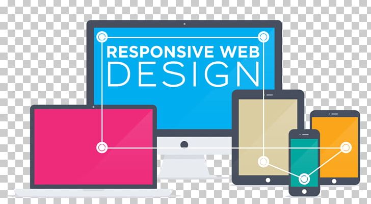 Responsive Web Design Web Development Web Developer PNG, Clipart, Area, Blue, Brand, Communication, Electronics Free PNG Download
