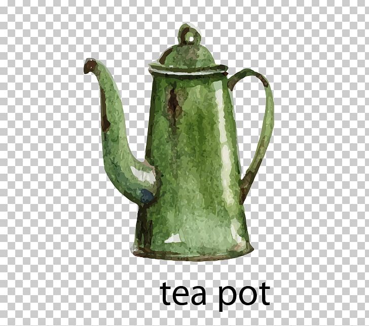 Green Tea Teapot Kettle PNG, Clipart, Cartoon, Ceramic, Cup, Decoration, Drinkware Free PNG Download