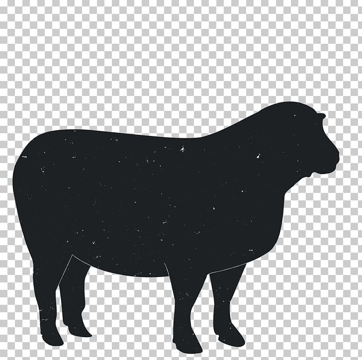 Cattle Ox Silhouette PNG, Clipart, Animal, Animals, Anime Character, Anime Girl, Black Free PNG Download