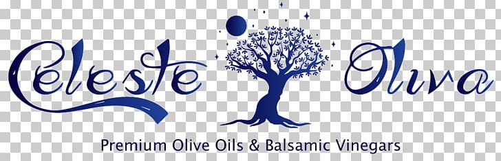 Celeste Oliva Olive Oil Logo Food PNG, Clipart, Blue, Brand, Calligraphy, Food, Graphic Design Free PNG Download