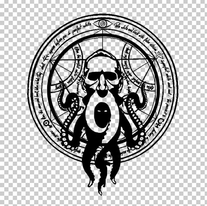 Esoteric Order Of Dagon Logo Arkham Cthulhu PNG, Clipart, Arkham, Art, Black, Black And White, Circle Free PNG Download