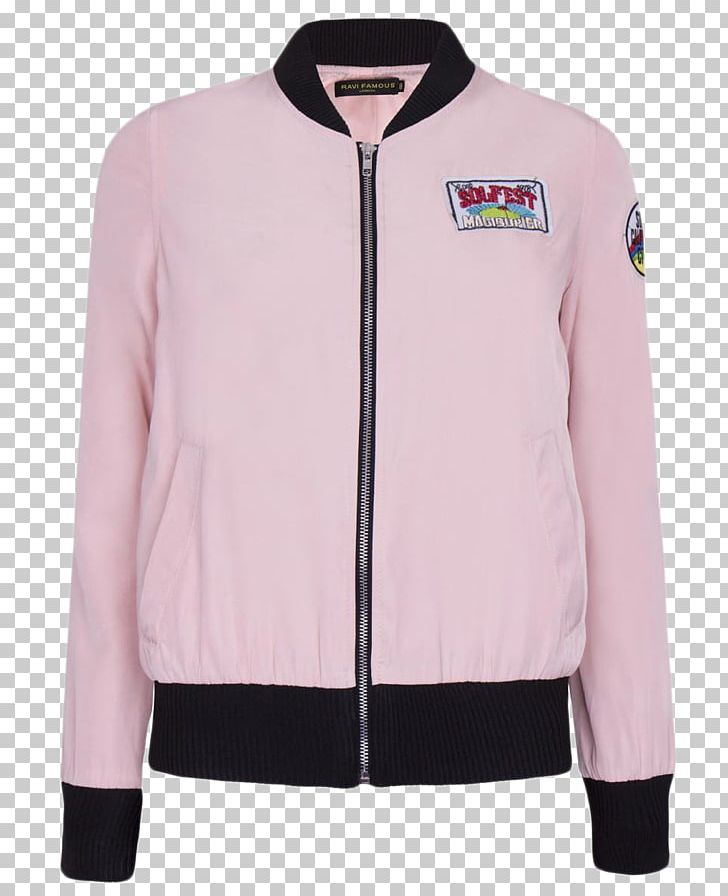 Jacket Polar Fleece Outerwear Sleeve PNG, Clipart, Bomber Jacket, Clothing, Jacket, Outerwear, Pink Free PNG Download