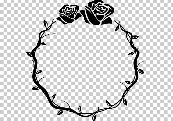 rose with thorns clipart
