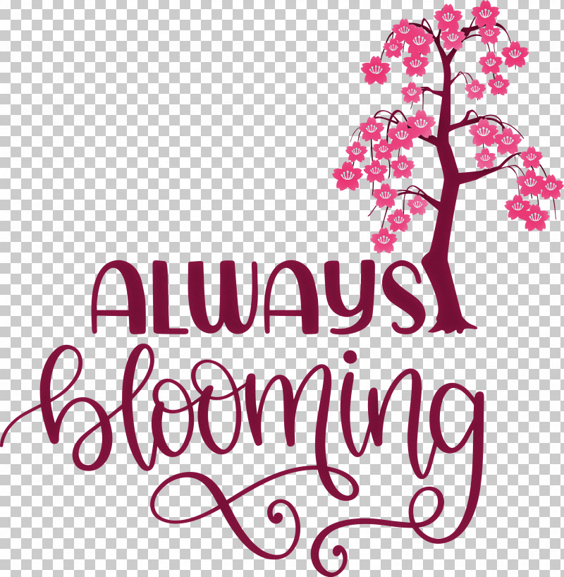 Always Blooming Spring Blooming PNG, Clipart, Blooming, Cut Flowers, Floral Design, Flower, Line Free PNG Download