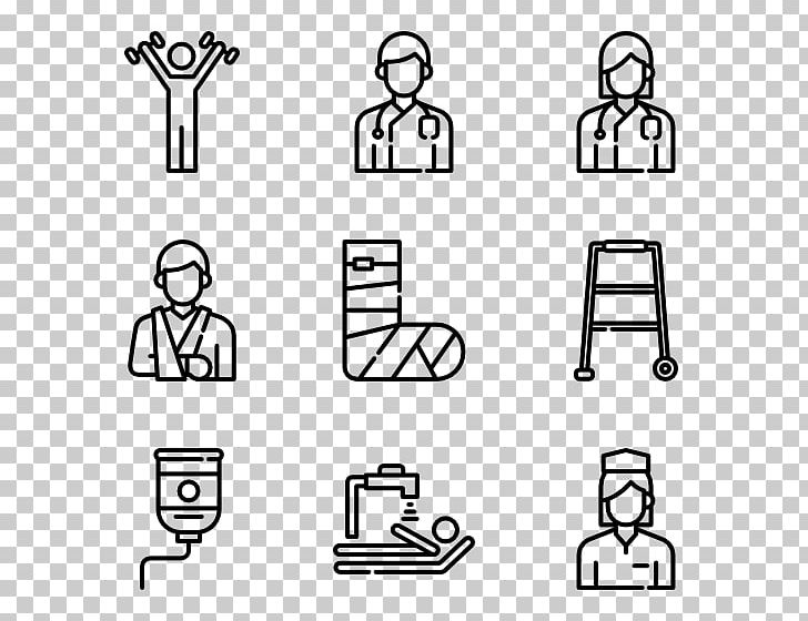 Computer Icons Physical Therapy PNG, Clipart, Angle, Area, Black And White, Brand, Cheers Science Free PNG Download
